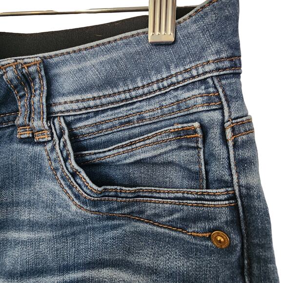 Democracy ab technology blue jeans Tapered legs size 14 - Picture 5 of 6